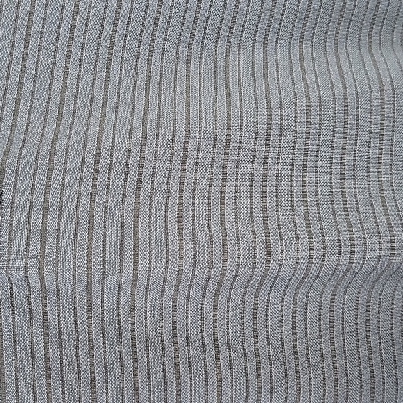 NAVY BLUE Three Button Striped Polo Shirt - Picture 3 of 5